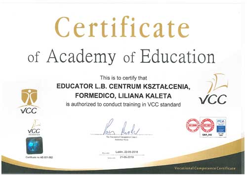 Certyfikat AE 2018 EducatorLB small